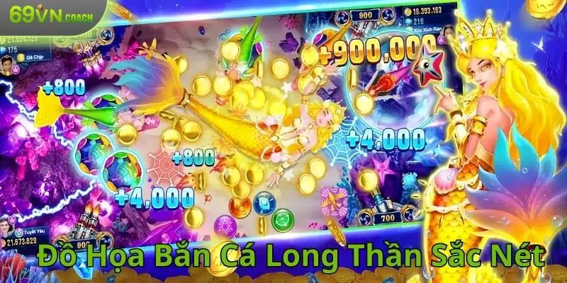 Bắn cá Long Thần đồ họa, âm thanh mượt mà