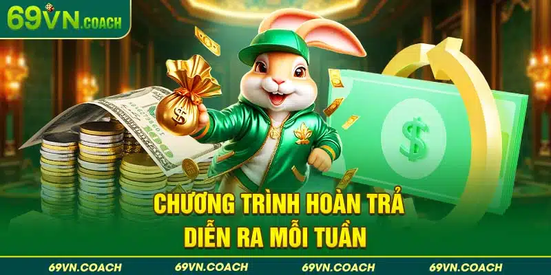 Chương trình hoàn tiền diễn ra liên tục mỗi tuần